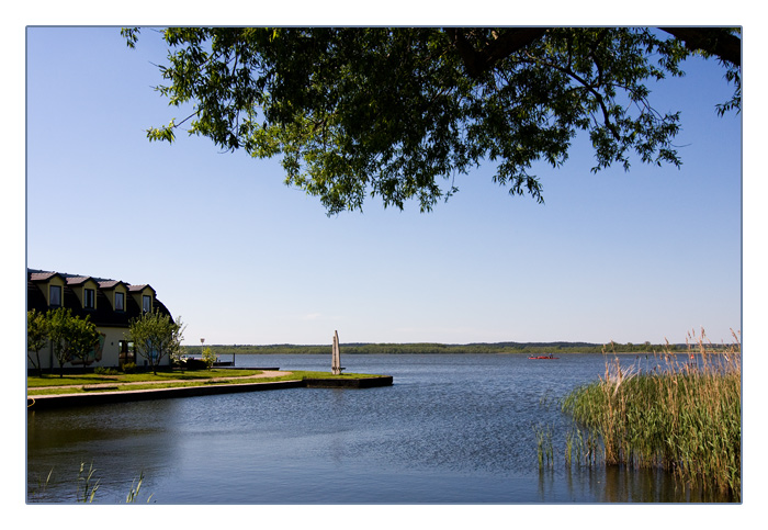 Blick auf den Zierker See, Neustrelitz