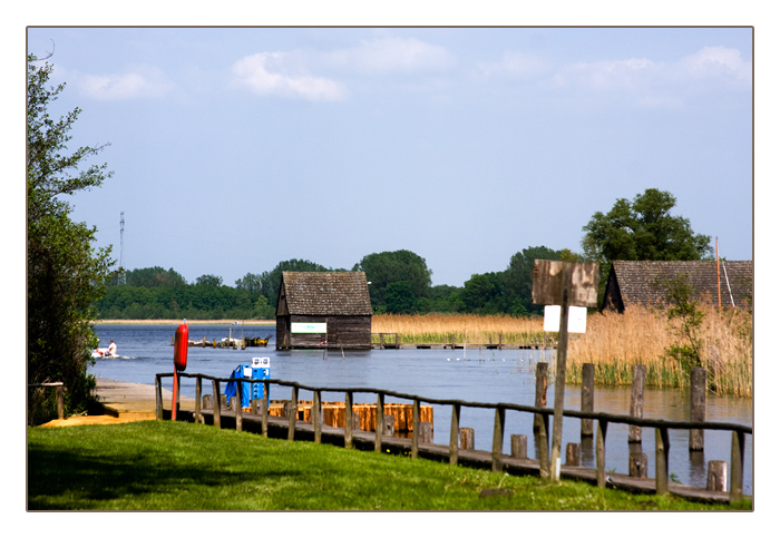 Wasserwanderrastplatz am Woblitzsee bei Wesenberg