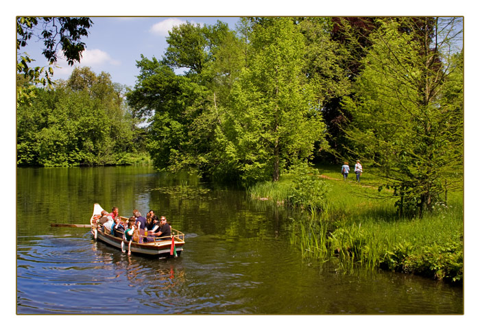 Kanufahren im Wörlitzer Park