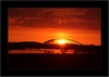Sonnenuntergang Elbbrücke Dömitz