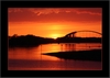 Sonnenuntergang Elbbrücke Dömitz