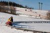 Rodelbahn auf der schwäbischen Alb