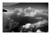 Wolkenformation auf dem Flug