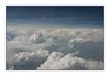Wolkenformation auf dem Flug