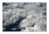 Wolkenformation auf dem Flug