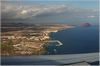 Lande- Anflug auf Teneriffa-S&uuml;d