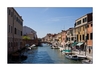 Kanal mit Brückchen in Venedig