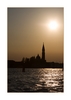Rückkehr nach Venedig im Abendlicht