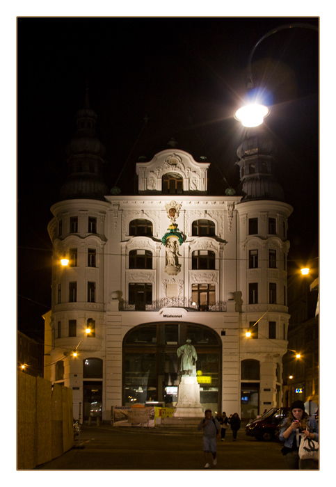 Gutenbergstatue am Lugeck, Wien