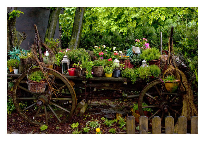 Gartendeko Josefinenhütte 
