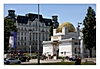 Gebäude Wiener Secession (rechts), eine Vereinigung Bildender Künstler